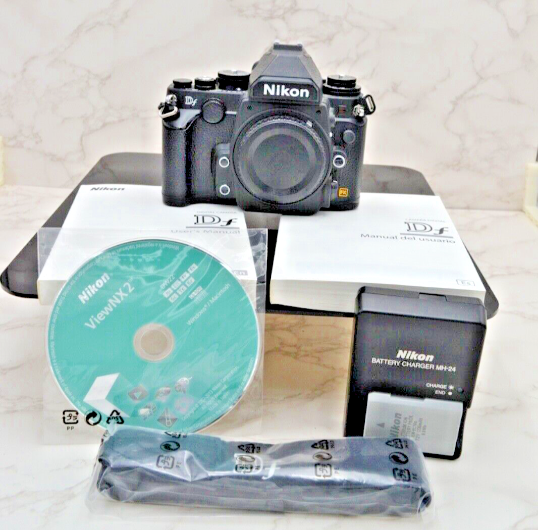 Nikon Df 16.2MP Digital SLR Camera - Black (Body Only) Shutter