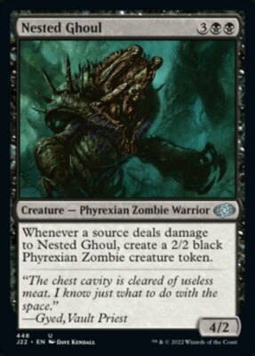 x4 Nested Ghoul U MTG Jumpstart 2022 M/NM, English