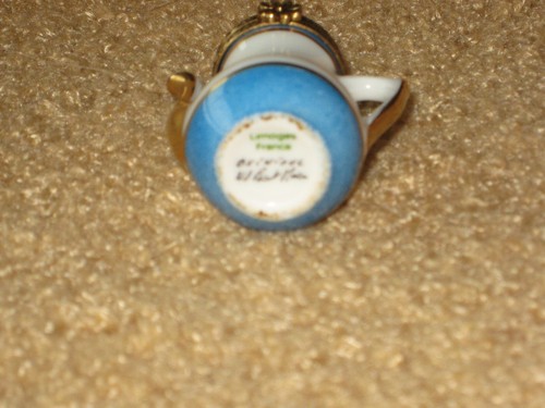 Limoges Porzellan Kaffeekanne - Bild 4 von 4