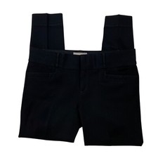 Banana Republic Jackson Ankle Stretch Pants Women's 8 Black