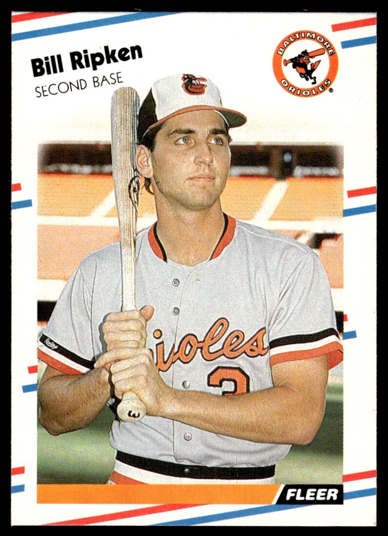 アルカポネ88 1988 Fleer Baseball Card Bill Ripken Baltimore