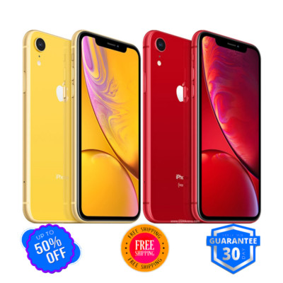 Apple iPhone XR Unlocked Tracfone Verizon At&t Smartphone (64GB)