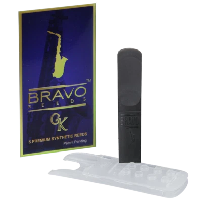 Bravo Synthetic Single Reed for Alto Saxophone - Various Strengths