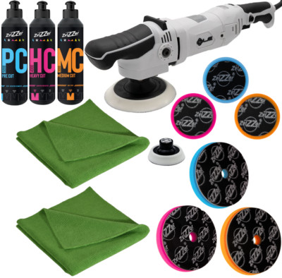 Rotationspoliermaschinen Set Liquid Elements Terminator V2 mit Zubehör Pre Cut