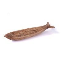Deko Schale Fisch Form | Holzschale, Maritime Servier Schale, Obstschale Holz