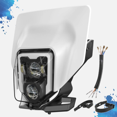 Dirt Bike LED Headlight DRL Hi/Lo For Husqvarna 701 Enduro 501 300 450 350 250