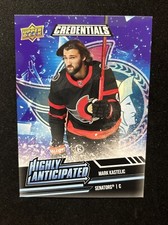 22-23 UD Credentials Hockey RC Highly Anticipated HA-26 Mark Kastelic