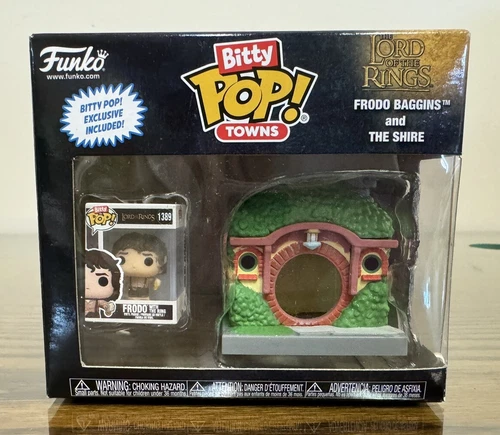 Lord of the Rings Frodo Baggins and The Shire Funko Bitty Pop! Town