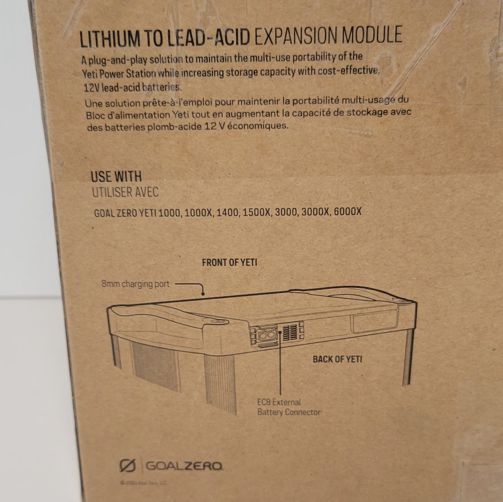 Goal Zero Yeti Link Expansion Module, Lead-Acid to Lithium Battery Expansion...