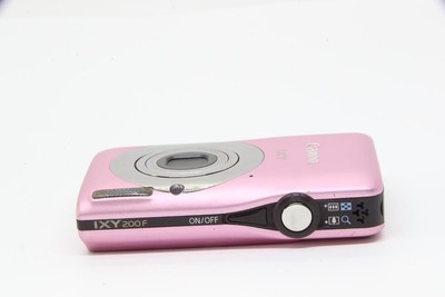 Canon IXY 200F Digital Camera Pink IXY200F 4x zoom lens Tested 