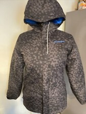 Columbia Hooded Winter Jacket Youth Size Medium Girls Coat Insulated W/Hood