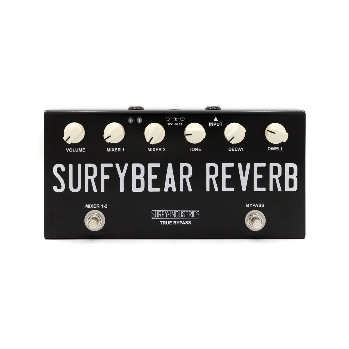 Surfy Industries SurfyBear Compact Reverb Pedal | eBay UK