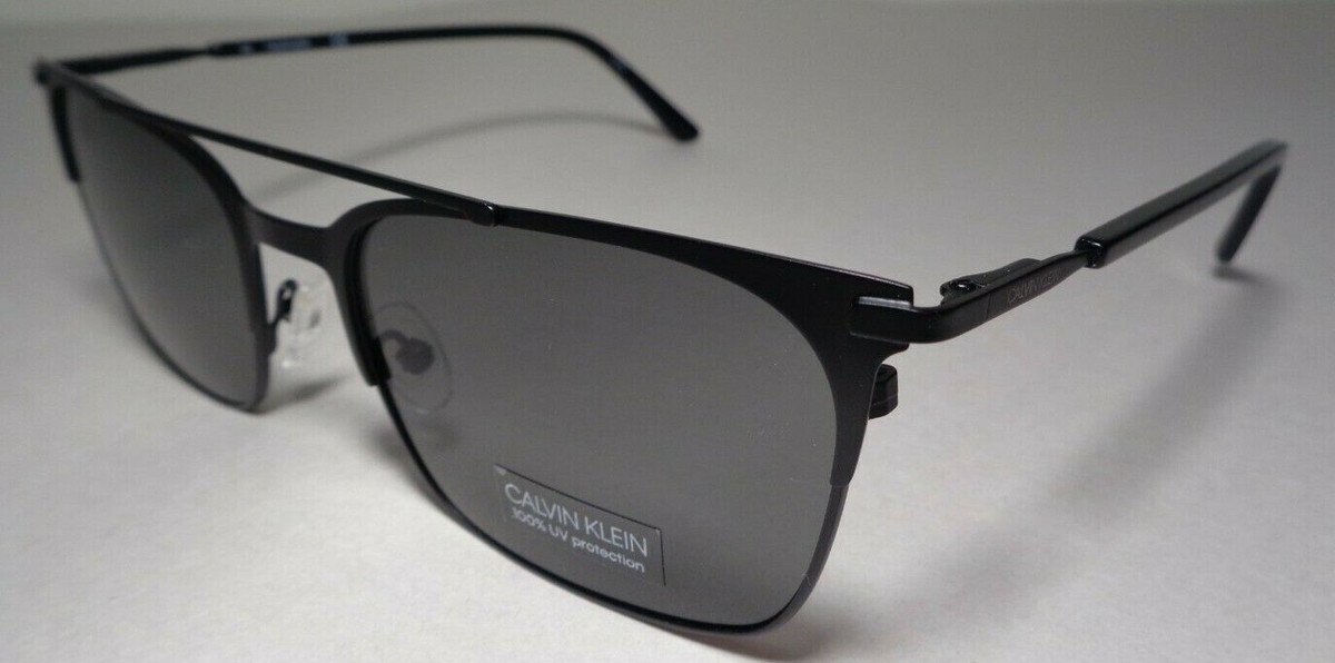 Calvin Klein Ck19308s Sunglasses 001 Satin Black 100  display picture 2