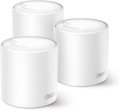 TP-Link Deco X50 Mesh WLAN Set (3 Pack), Wi-Fi 6 AX3000 Dual Band Router &... 