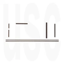 FUJICA Foam Seals ST-X1 - ST-X1n Film Camera - Custom Black FOAM Light SEAL KIT