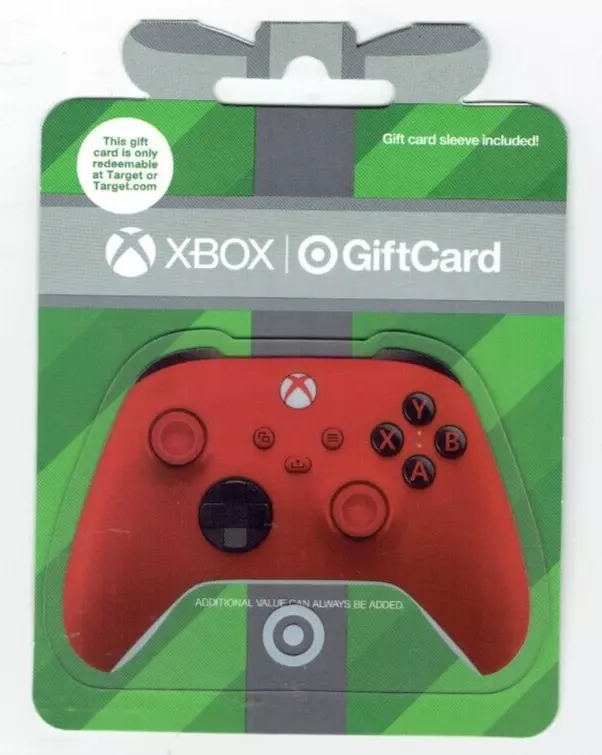 Target Gift Card - XBOX - Die-Cut Game Controller - 2021 - No Value - On  Backing