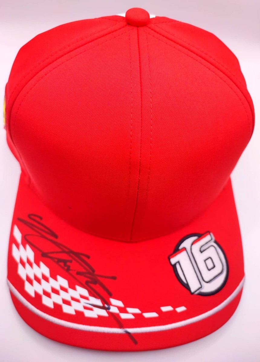 F1 Alfa Romeo Charles Leclerc サイン入り1/2 2022 Charles Leclerc Signed Scuderia Ferrari 1:2 Scale F1 Helmet