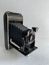 Rollfilmkamera Nagel "Vollenda 68",1930-34,Radionar 6,3/10,5,Kodak+Nagel Schrift