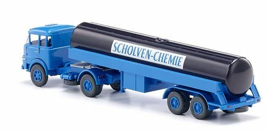 WIKING 080598 Scala HO Camion Krupp con cisterna 'Scholven-Chemie' - Immagine 4 di 4