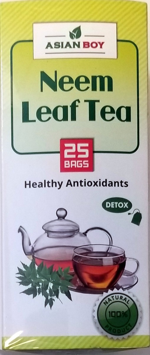 Asian Boy 100% Neem Leaf Tea with healthy antioxidants - 25 tea