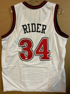 Isaiah Rider Signed UNLV Runnin' Rebels Jersey (PSA COA) 