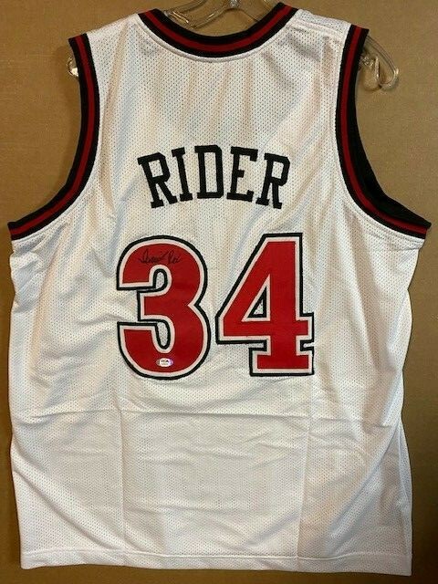 Isaiah Rider Signed UNLV Runnin' Rebels Jersey (PSA COA) 
