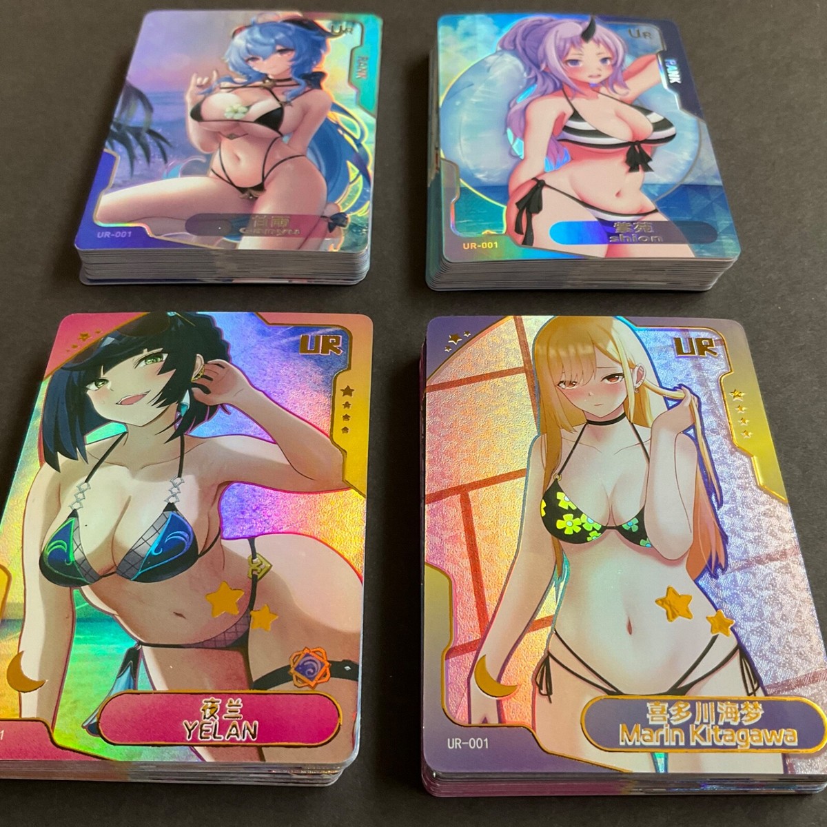 Goddess Story Senpai Goddess Haven 4x set lot - 72 Cards