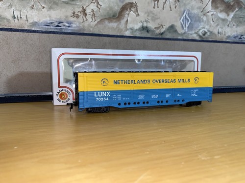Bachmann HO Netherlands Overseas Mills Box Car 70254 76136 All-Door Trains Gauge - Picture 4 of 7