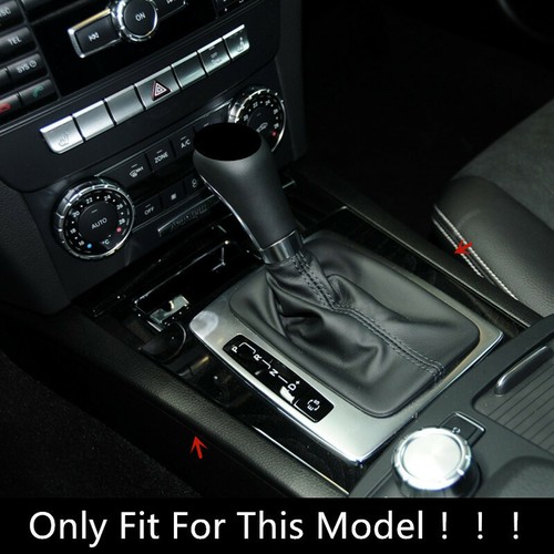 Car Center Console Gear Shift Trim For Mercedes Benz C Class W204 2008-2014 - Picture 2 of 9