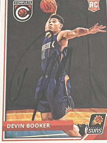 Devin Booker Signed 2015-16 Panini Complete RC BAS Beckett Slabbed Autograph COA - Picture 3 of 3