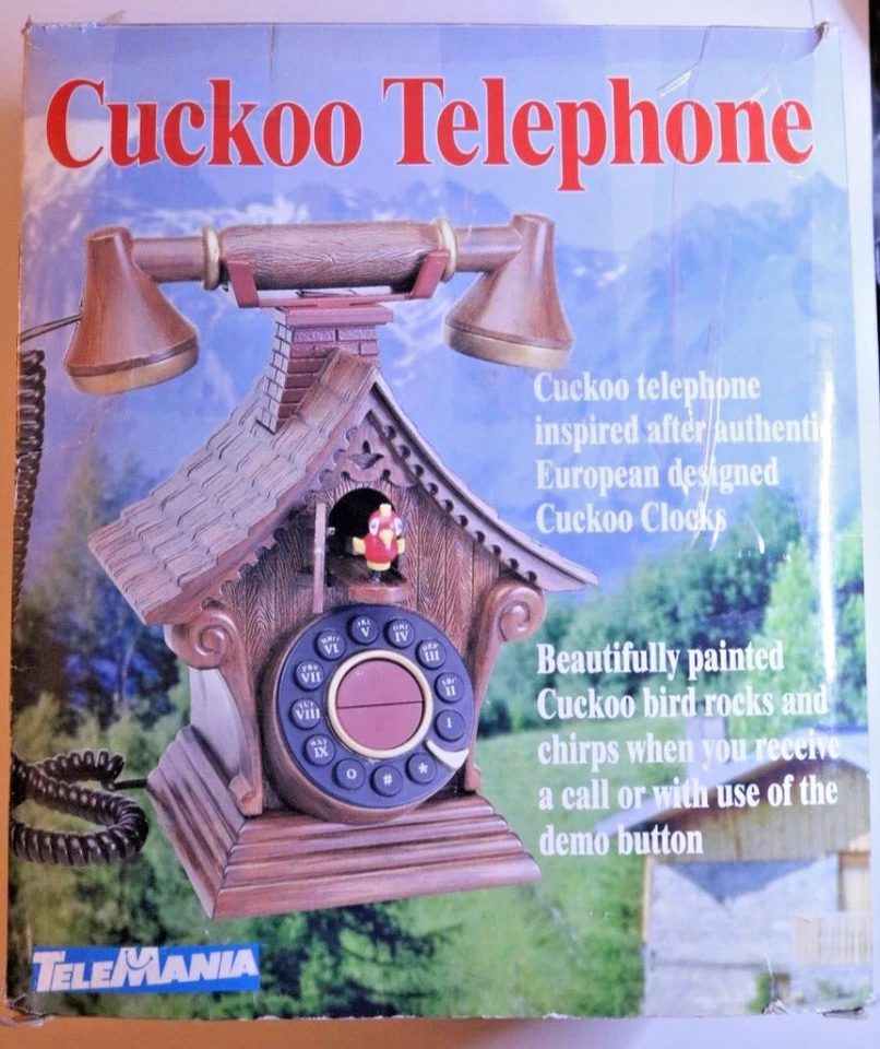 Juego de teléfono de cuco Telemania - vintage Foto 2 de 4