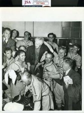 Ford Frick Jsa Coa Autograph 8x10 Photo  Hand Signed Authentic