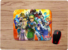 ZELDA HYRULE WARRIORS CHARACTER COLLAGE ART CUSTOM NONSLIP MOUSE PAD DESK MAT