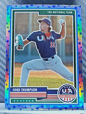 Ford Thompson 2023 USA Baseball STARS PRIZM SP #17 - 18U National Team