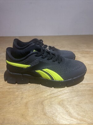 Reebok Zig Dynamica 2.0 Alt Youth Size 2 Black/Yellow