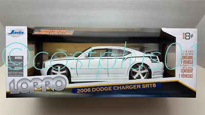 JADA LOPRO 2006 DODGE CHARGER SRT8 1:18 WHITE | eBay