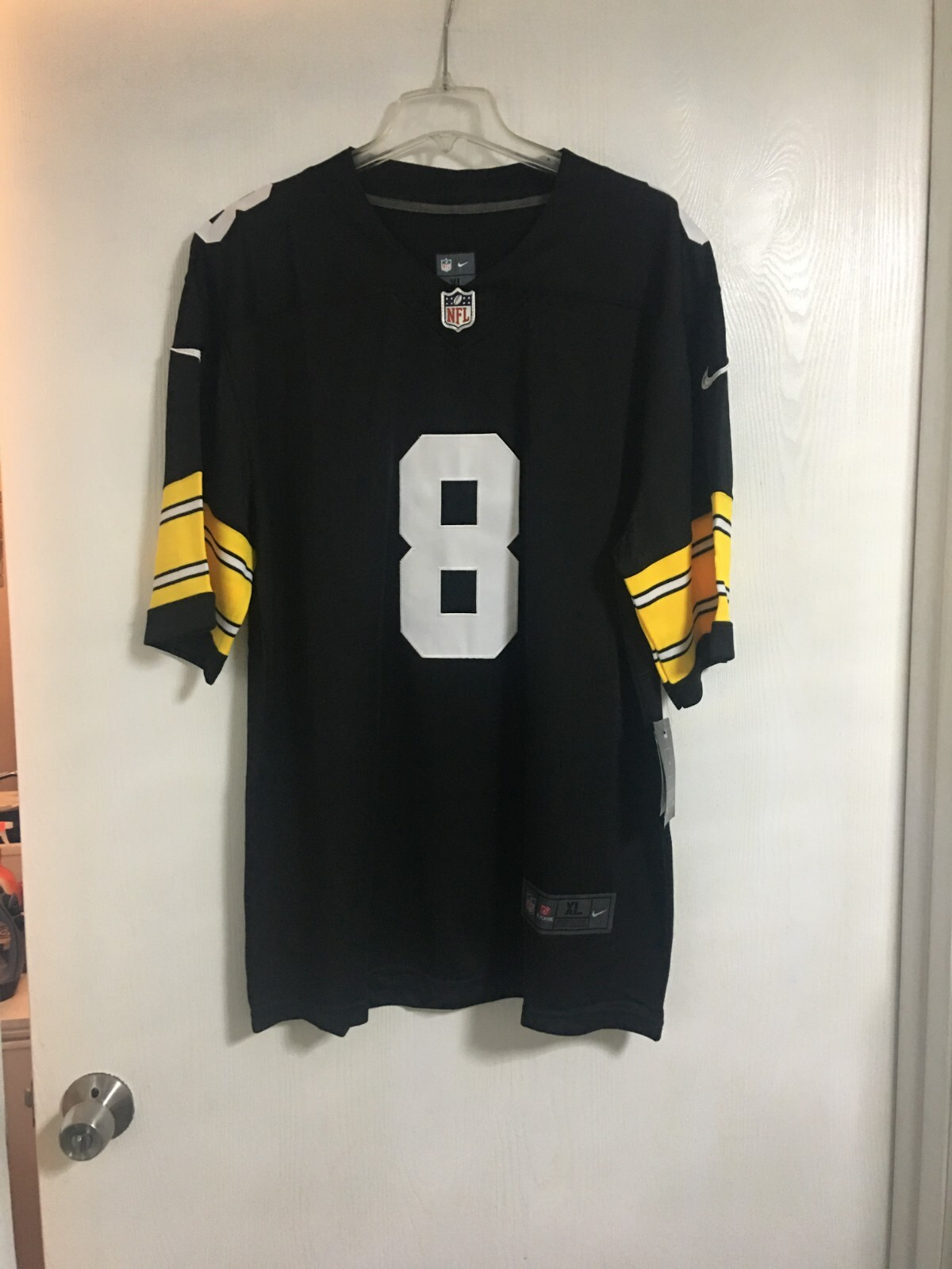 Pittsburgh Steelers 8 Kenny Pickett Football Stitched Jersey NWT eBay