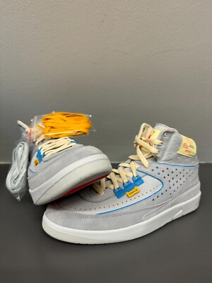 Nike Air Jordan 2 Retro SP x UNION Grey Fog Gr EU 45 US 11 