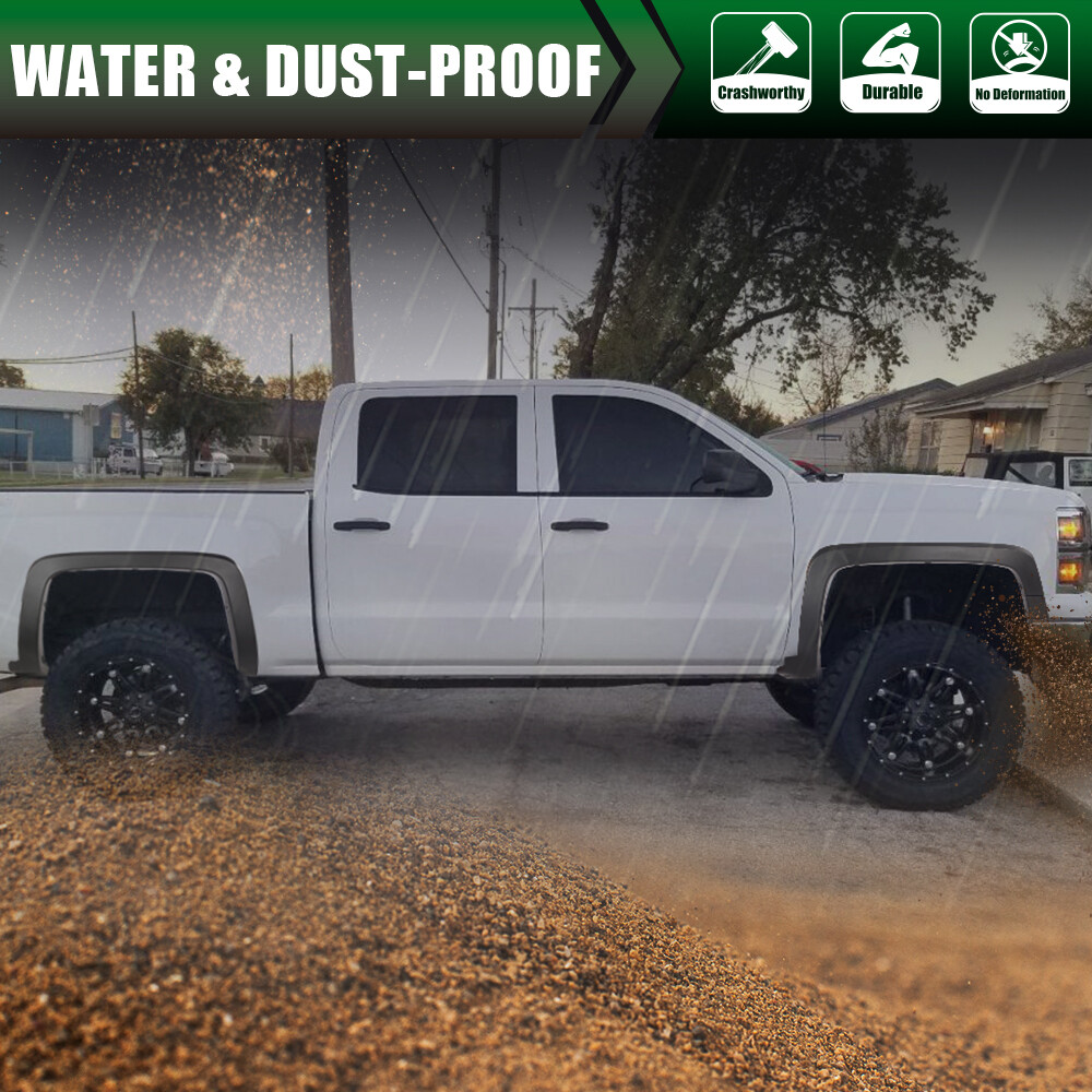 Factory Style Fender Flares Fit For 20142018 Chevy Silverado 1500