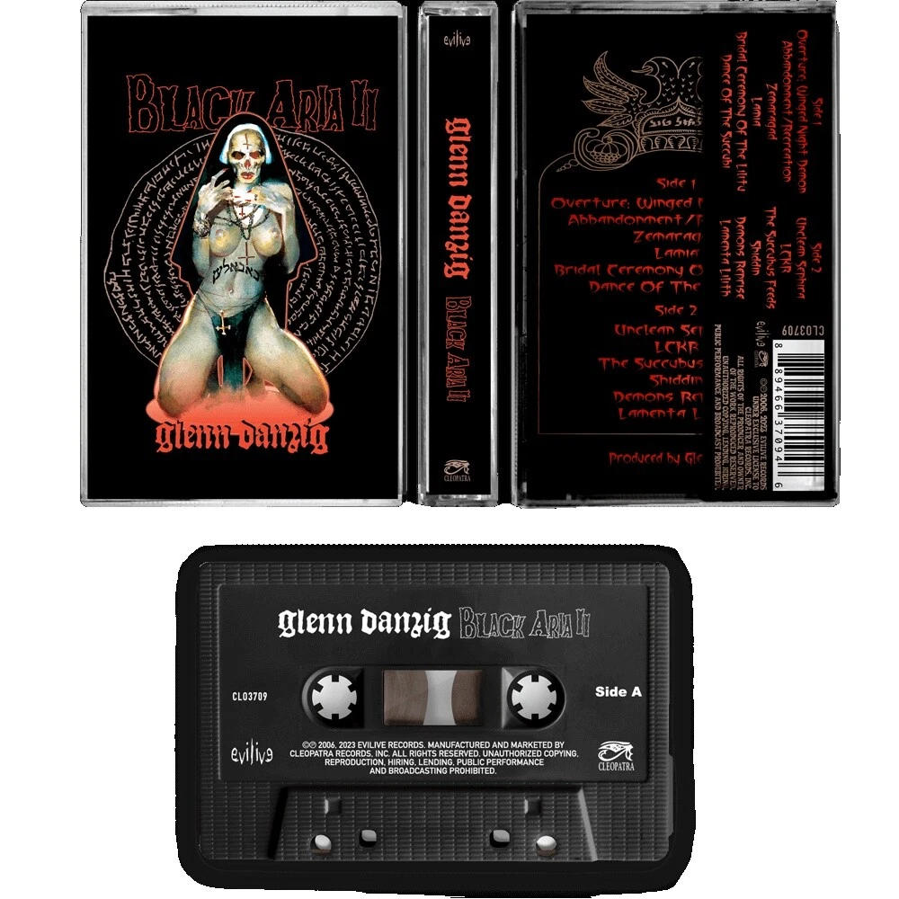 Danzig Rock Music Cassettes