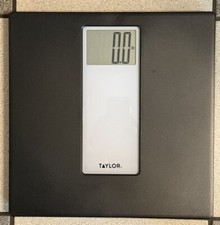 Taylor Digital Scale, Black, 400 lb Capacity - Model 7358SSW