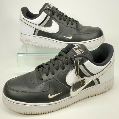air force 1 lv8 black/wolf grey/blue