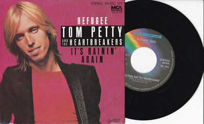 Tom Petty And The Heartbreakers -Refugee / It's Rainin' Again- 7'' 45 MCA Records