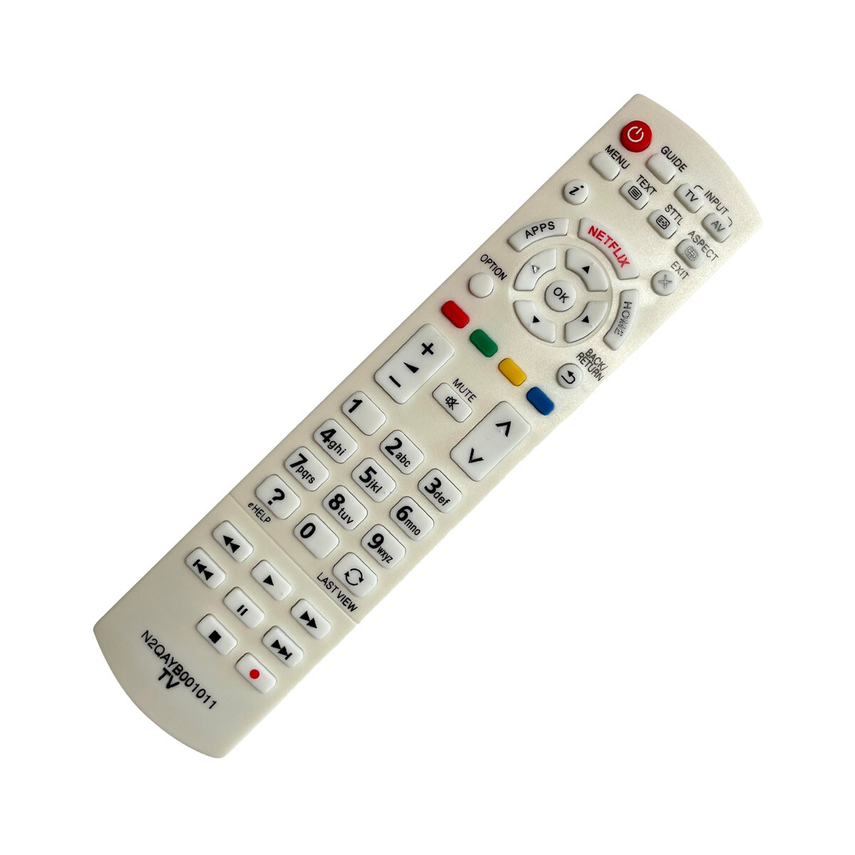 Thumbnail - Ersatz Tv Fernbedienung Für Panasonic Tx-40dsx639 Fernseher