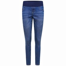 Ex H&M Womens Ladies Skinny Under Bump Maternity Jeans Stretch Denim Pants