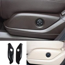 Seat Adjust Handle Button Panel Trim Black Wood Grain For Benz  GLS GLE 16-19