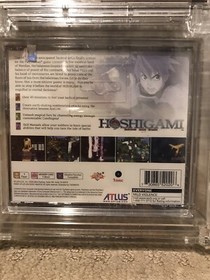Hoshigami Ruining Blue Earth PlayStation 1 Ps1 Wata 9.6 A Not VGA Cgc Atlus 90s