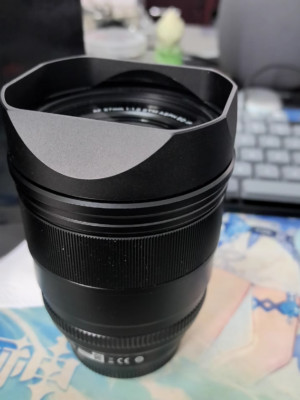 New Bayonet Square Metal Lens Hood with Cap For VILTROX 27mm F1.2 Pro Prime Lens