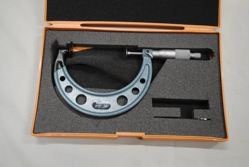 Mitutoyo 3-4" Disc Micrometer  0.001" reading - made in Japan