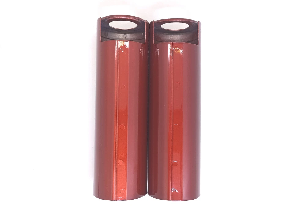 Juego de cubierta de horquilla delantera roja soporte faros NOS Yamaha YL1 YL3 1968-1969 G1F H2 Foto 2 de 4